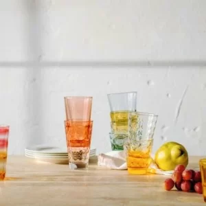 Auslauf 👏 Leonardo Trinkglas OPTIC 215 Ml Apricot, 6er-Set 🌟 9
