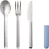 Blitzangebot 🤩 Mepal Besteckset Bloom 3-teilig – Nordic Blue ✔️ 8