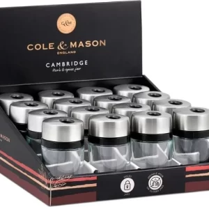 Besorgen 🥰 Cole & Mason Cambridge Gewürzkarussell, 16 Gläser 😉 54