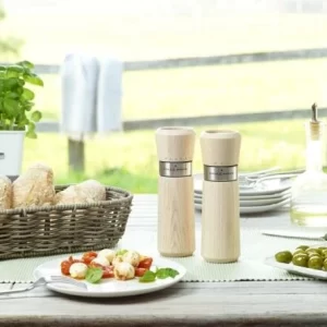 Auslauf ❤️ Cole & Mason Lyndhurst Nordic White Salz- Und Pfeffermühle Geschenkset, 18,5 Cm 👏 20