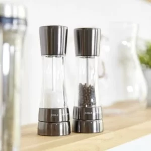 Beste Bewertungen von 👍 Cole & Mason Derwent Gunmetal Salz- Und Pfeffermühle Geschenkset, 19 Cm ❤️ 34