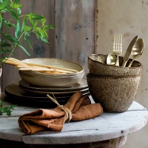 Billig 🛒 Leonardo Tellerset MATERA 12-teilig Beige Keramik 😍 21