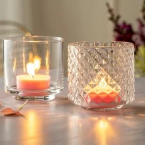 Bestpreis 🔔 Leonardo Tischlicht POESIA 10 Cm Kleine Rauten 🎉 10