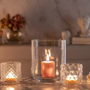 Bestpreis 🔔 Leonardo Tischlicht POESIA 10 Cm Kleine Rauten 🎉 12