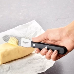 Brandneu ✨ Triangle Aufstrichmesser 10 Cm, Mit Gitterätzung 💯 9