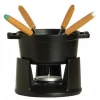 Brandneu ⌛ Staub Schoko Fondueset Aus Gusseisen In Schwarz 🌟 13