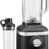 Billig 🤩 KitchenAid Standmixer Artisan K400 In Gusseisen Schwarz Mit Extra Behälter 💯 19