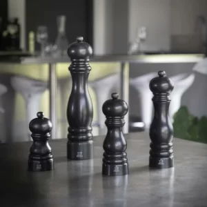 Bestes Angebot 🎁 PEUGEOT Salzmühle Paris U′Select Satin-schwarz 18 Cm 🌟 24
