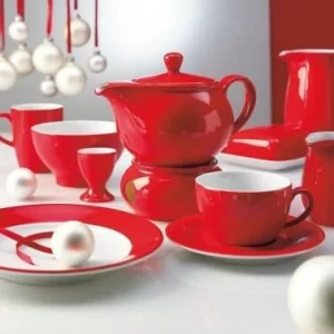 Brandneu 👍 Kahla Pronto Bowl 14 Cm Rund In Rot 🔔 7