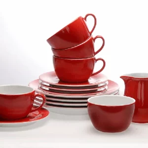 Brandneu 👍 Kahla Pronto Bowl 14 Cm Rund In Rot 🔔 9