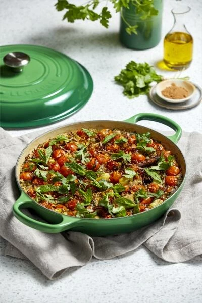 Auslauf 😉 Le Creuset Gourmet-Profitopf SIGNATURE In Bamboo Green ✔️ 3