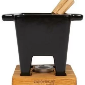 Auslauf 😀 Boska Käsefondue-Set Tapas Schwarz 👏 12
