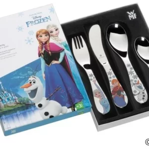 Aktion 🥰 WMF Kinderbesteck-Set Frozen, 4-teilig ✔️ 7